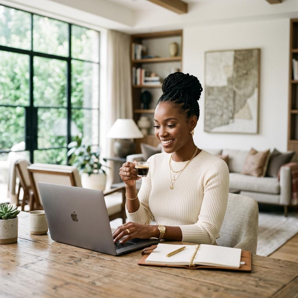 Woman working — Soft Power Money